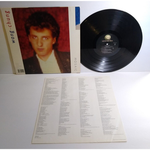 Wang Chung Mosaic Vinyl LP Record Album 1986 Everybody Have Fun Tonight SynthPop - Picture 3 of 6